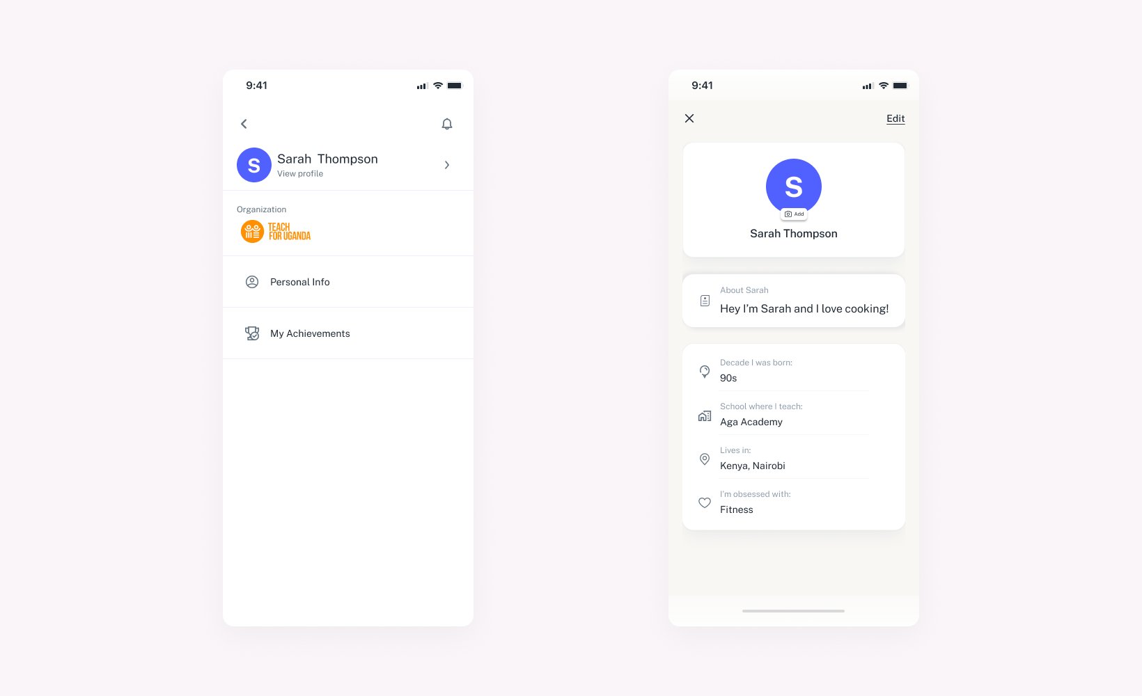Teacher's App